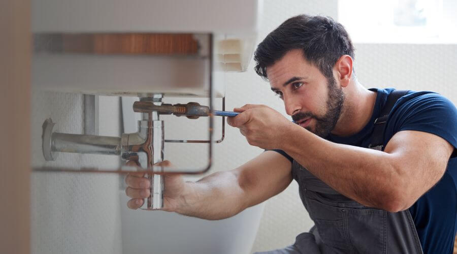 Local annual plumbing maintenance in Helena, OK